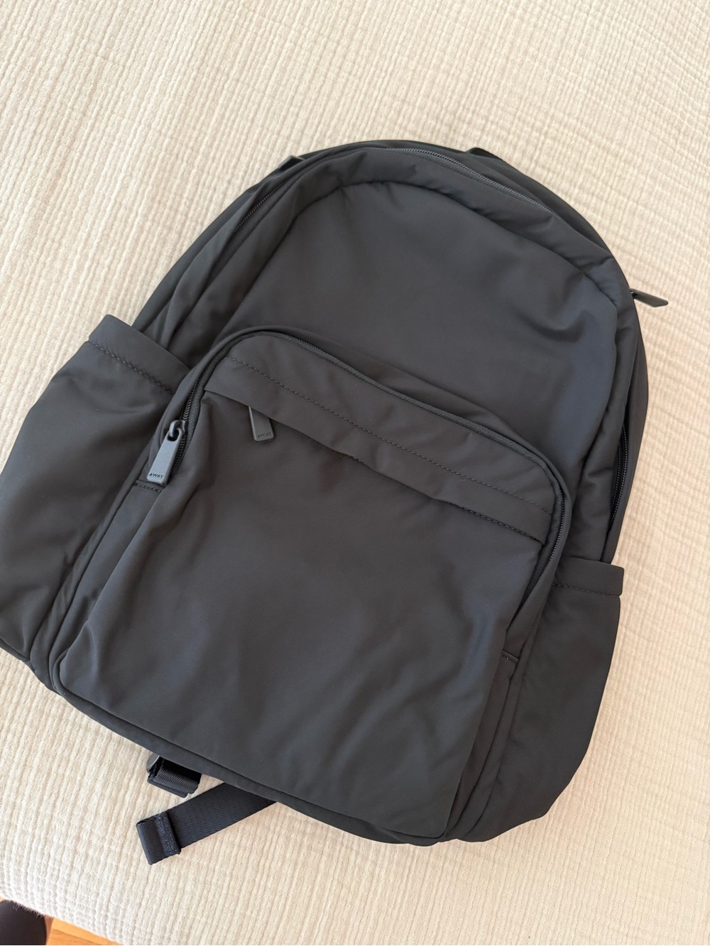 NEVER WORN Away Black Featherweight Backpack with Front Pocket - Brand New - Picture 5 of 5